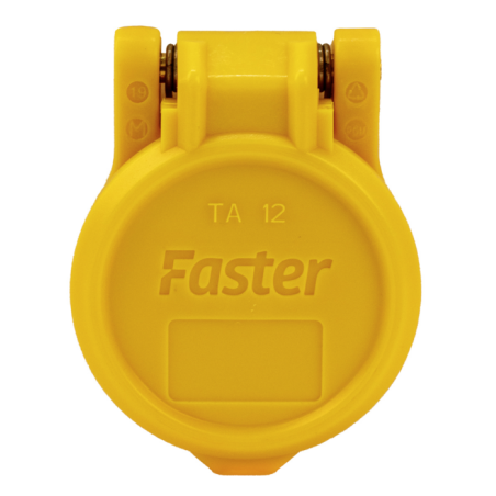 TAPPO DI PROTEZIONE AUTOMATICO PER INNESTO FEMMINA 1/2" COLORE GIALLO