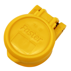 TAPPO DI PROTEZIONE AUTOMATICO PER INNESTO FEMMINA 1/2" COLORE GIALLO