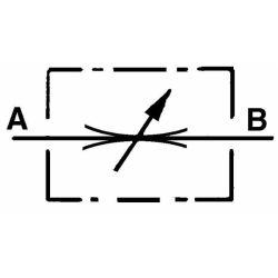 REGOLATORE DI FLUSSO BIDIREZIONALE DA 3/8"