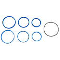 KIT GUARNIZIONI PER MARTINETTI IDRAULICI 2 SFILATE