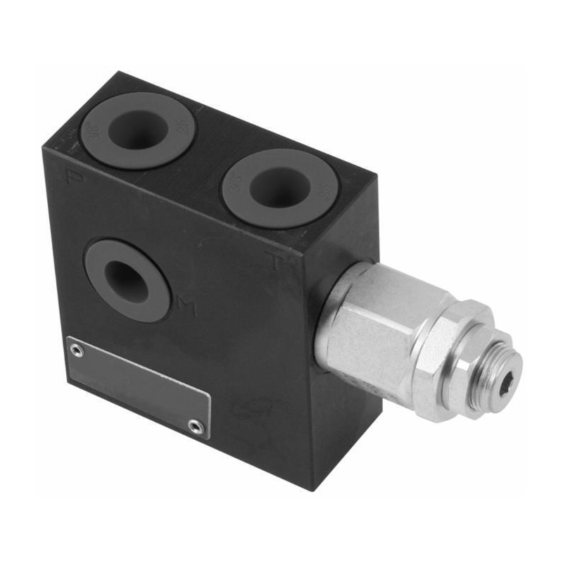 FIANCATA D'INGRESSO CON VALVOLA DI MASSIMA PRESSIONE