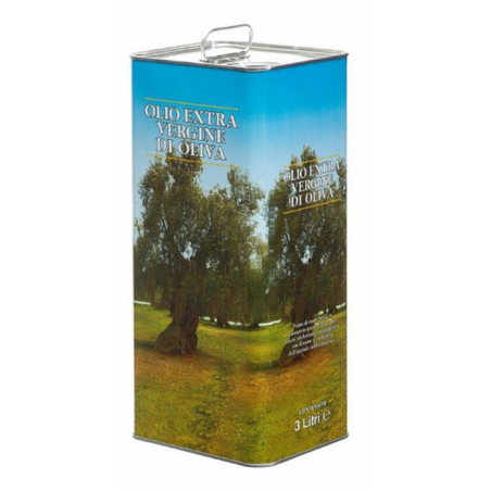 latta 3 lt olio  4 colori D 32