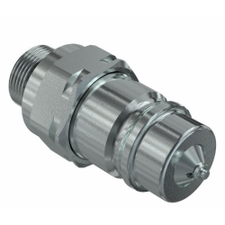 INNESTO RAPIDO A VALVOLA MASCHIO 1/2" FILETTO DIN2353 M16 (10L) FASTER
