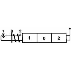 DISTRIBUTORE WALVOIL MODELLO SD4 A 1 LEVA DOPPIO EFFETTO 40 LITRI