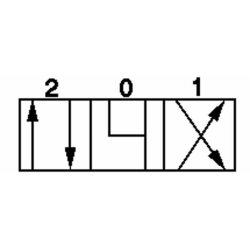 DISTRIBUTORE WALVOIL MODELLO SD4 A 1 LEVA DOPPIO EFFETTO 40 LITRI PER MOTORI IDRAULICI