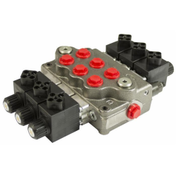 DISTRIBUTORE WALVOIL MODELLO SD5 A 3 SEZIONI DOPPIO EFFETTO 40 LITRI. COMANDO ELETTRICO