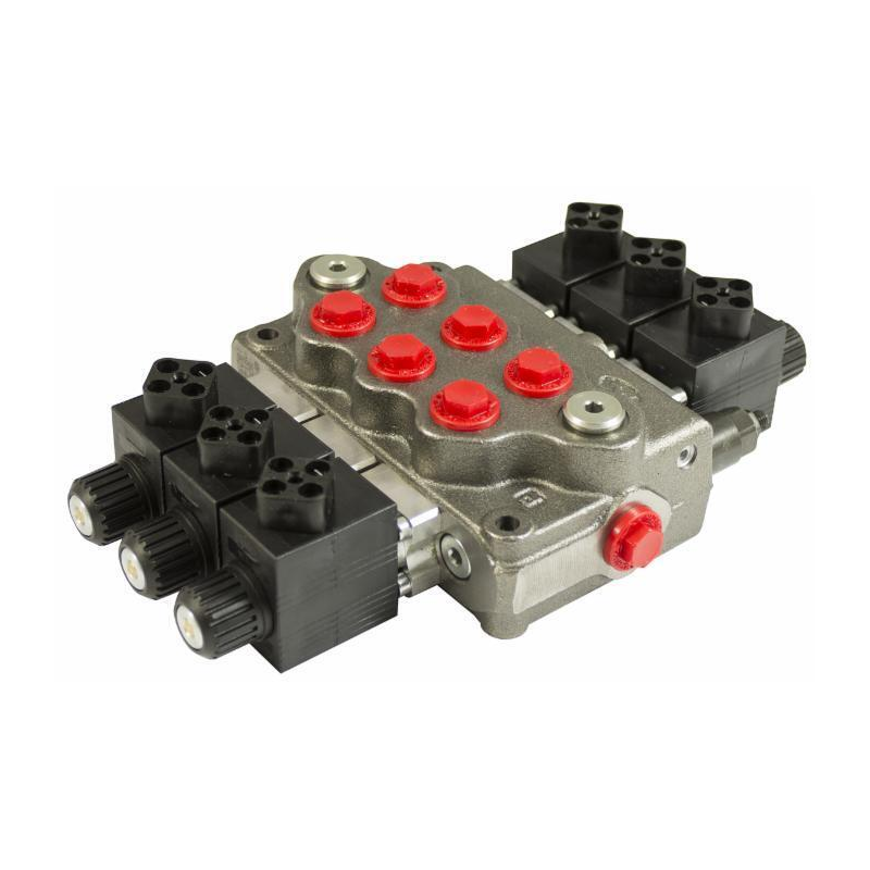 DISTRIBUTORE WALVOIL MODELLO SD5 A 3 SEZIONI DOPPIO EFFETTO 40 LITRI. COMANDO ELETTRICO