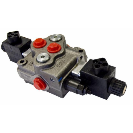 DISTRIBUTORE WALVOIL MODELLO SD5 A 5 SEZIONI DOPPIO EFFETTO 40 LITRI. COMANDO ELETTRICO