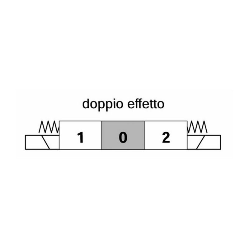 DISTRIBUTORE WALVOIL MODELLO SD5 A 5 SEZIONI DOPPIO EFFETTO 40 LITRI. COMANDO ELETTRICO