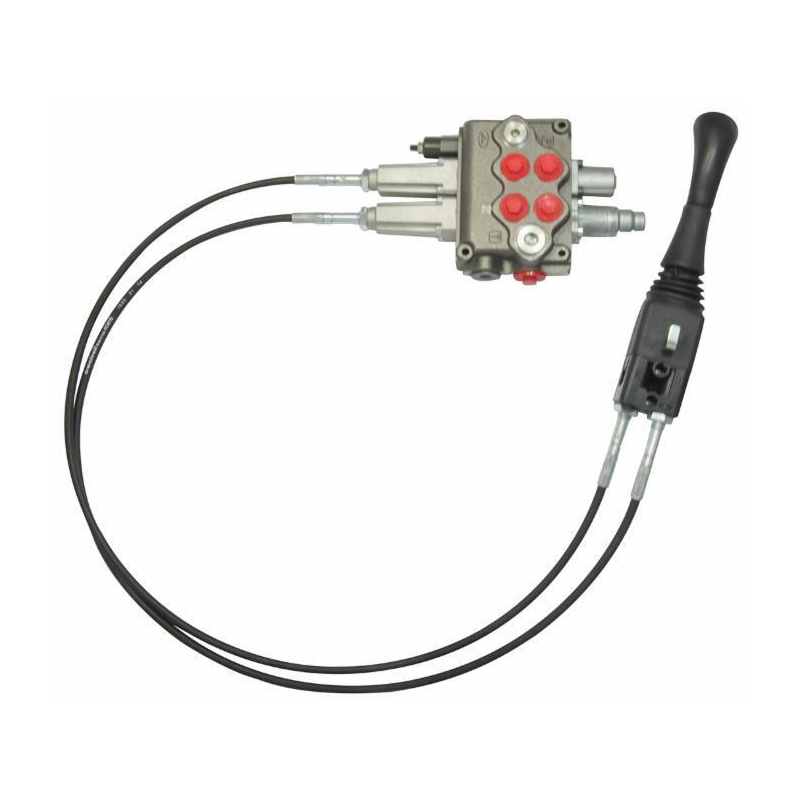 DISTRIBUTORE WALVOIL MODELLO SD11 A 2 LEVE DOPPIO EFFETTO 70 LITRI CON LEVA CLOCHE E CAVI L.1750mm