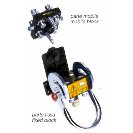 PIASTRA MULTICONNESSIONE PARTE FISSA DA  1/2" 6 LINEE FASTER