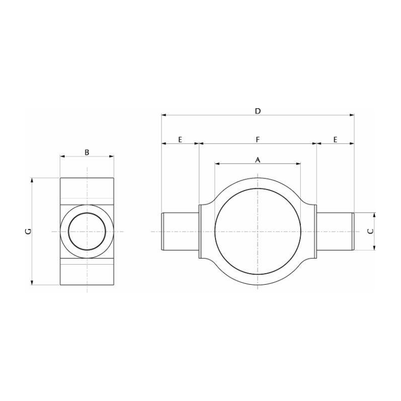 Bascula Ø70 perni Ø30