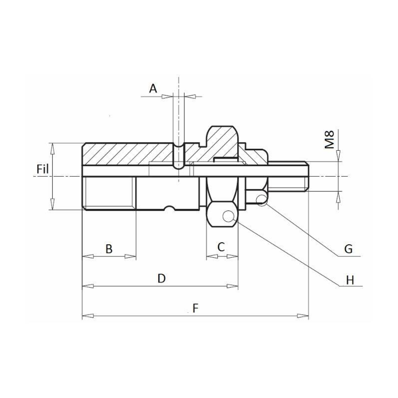 VITE STROZZATRICE 3/8"