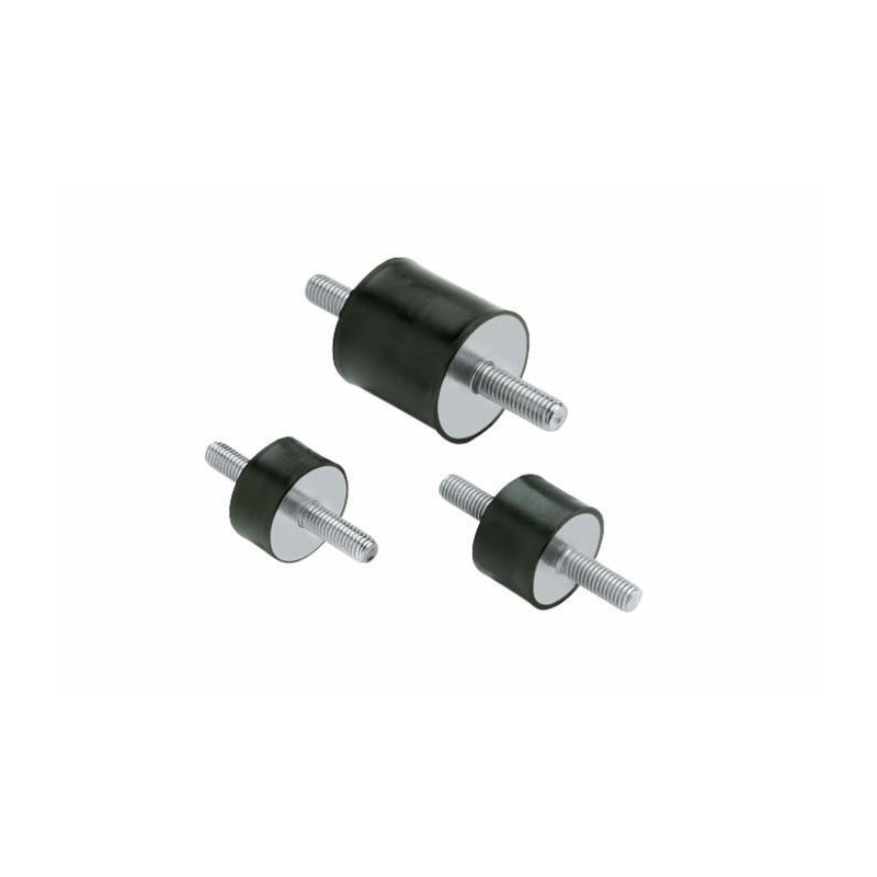 ANTIVIBRANTE CILINDRICO MASCHIO/MASCHIO 30X30MM M8, 1 PZ