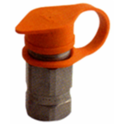 TAPPO FASTER PER INNESTO RAPIDO MASCHIO FACCIA PIANA DA 1/4" COLORE ROSSO