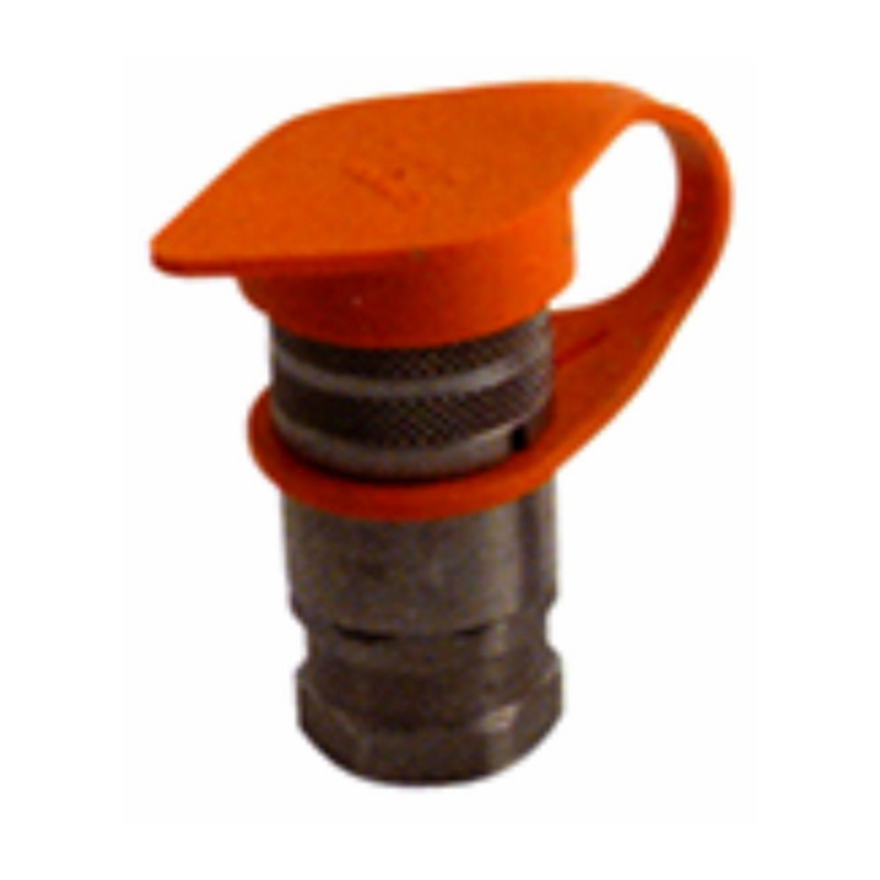 TAPPO FASTER PER INNESTO RAPIDO FEMMINA FACCIA PIANA DA 1/4" COLORE ROSSO