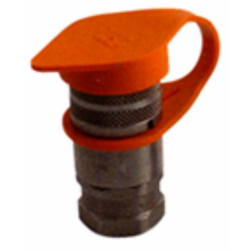 TAPPO FASTER PER INNESTO RAPIDO FEMMINA FACCIA PIANA DA 1/2" COLORE ROSSO