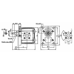 POMPA AD INGRANAGGI GRUPPO 1 DA 4,70cc DESTRA “MADE IN ITALY”