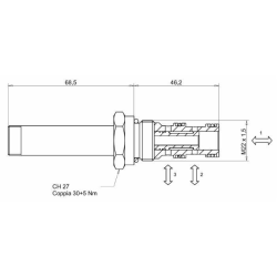 VALVOLA ELETTRICA A 3 VIE 12VDC 35 LITRI