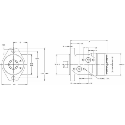 MOTORE ORBITALE DANFOSS WR320