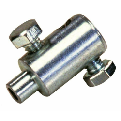 MORSETTO SERRAGGIO CAVO Ø 2 - 4 MM A 2 VITI