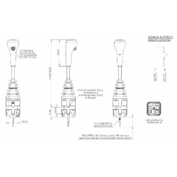 LEVA TELECOMANDO A CLOCHE CON PULSANTE