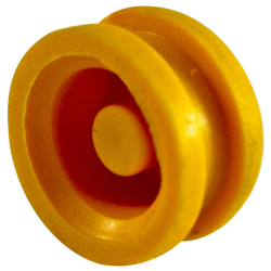 PULSANTE BERGAFLEX GIALLO