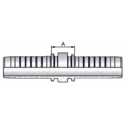 Giunzione per tubi flessibili da 1/2"