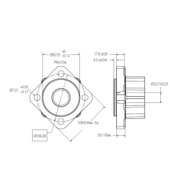 MOTORE ORBITALE DANFOSS XL2 80