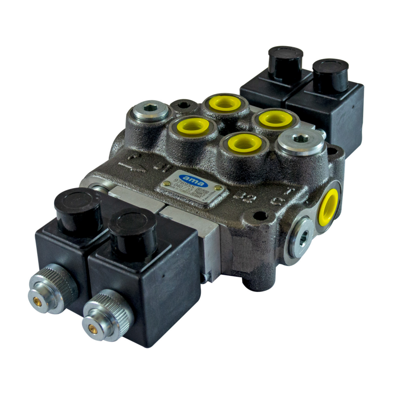 Distributore elettrico Basic da 3/8" a 2 sezioni