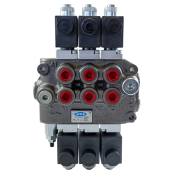 Distributore elettrico Basic da 3/8" a 3 sezioni