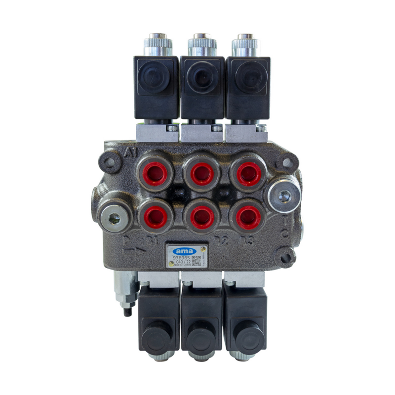 Distributore elettrico Basic da 3/8" a 3 sezioni