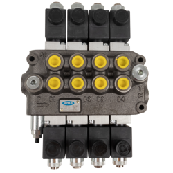 Distributore elettrico Basic da 3/8" a 4 sezioni