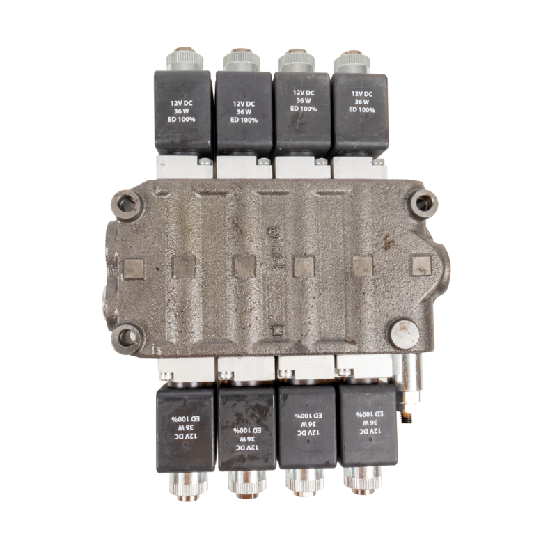 Distributore elettrico Basic da 3/8" a 4 sezioni