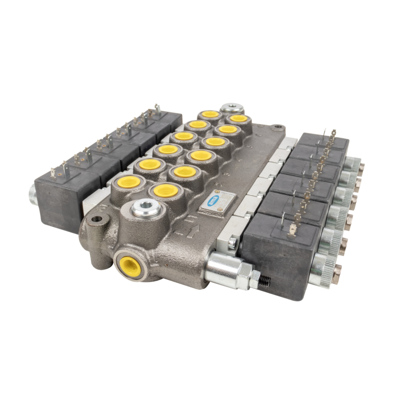 Distributore elettrico Basic da 3/8" a 6 sezioni