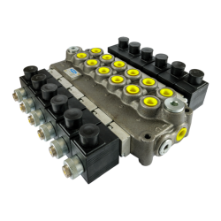 Distributore elettrico Basic da 3/8" a 6 sezioni