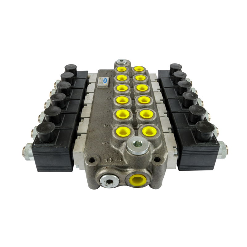 Distributore elettrico Basic da 3/8" a 6 sezioni