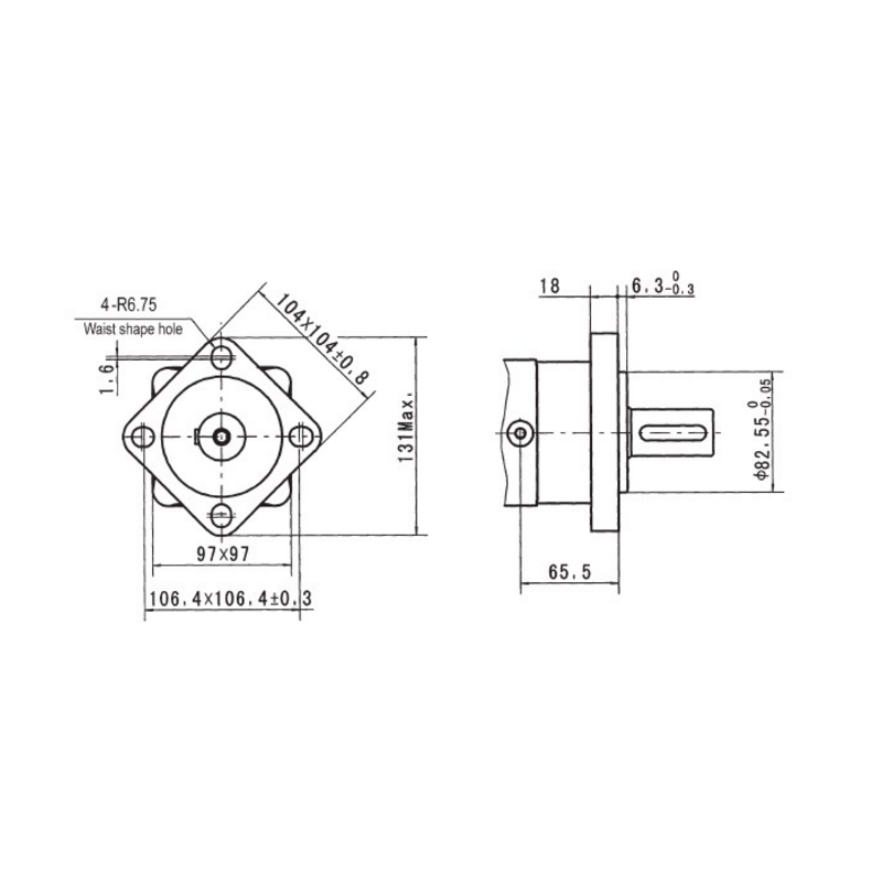 MOTORE ORBITALE REFLUID BMSY 160