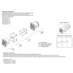 KIT INTERMEDIO GR.2+1 TANDEM STANDARD
