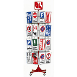 ESPOSITORE GIREVOLE PER CARTELLI 30X20