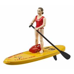 Modellino  Guardaspiaggia con Stand Up Paddle