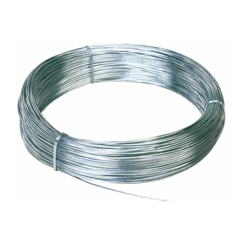 FUNE IN ACCIAIO ZINCATO Ø 8 CON 42 FILI