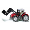 MODELLINO TRATTORE MASSEY FERGUSON CON CARICATORE FRONTALE SIKU 1484