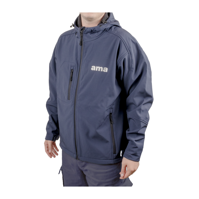 GIACCA SOFTSHELL 3 STRATI BLU TG L AMA