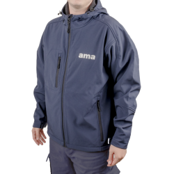 GIACCA SOFTSHELL 3 STRATI BLU TG XXL AMA