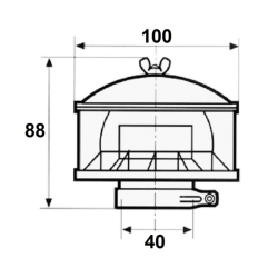 PREFILTRO A CICLONE Ø 40