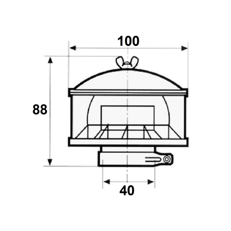 PREFILTRO A CICLONE Ø 40
