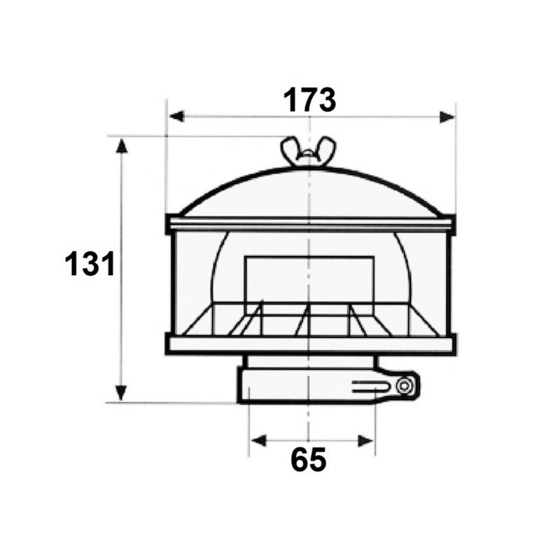 PREFILTRO A CICLONE Ø 65