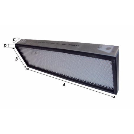 FILTRO CABINA AI CARBONI ATTIVI ORIGINALE PANCLEAN RIF. AXH1021