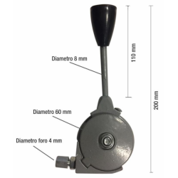 MANETTINO ALLUMINIO SX